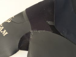 wetsuits repair 脇の下修理 1